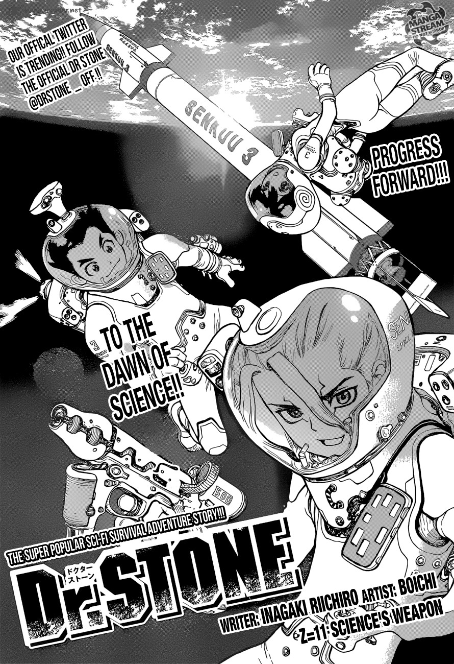 Dr Stone Chapter 11 Page 1