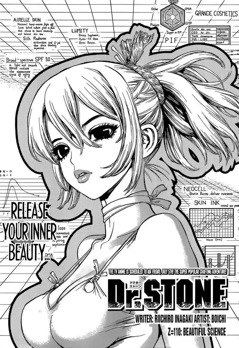 Dr Stone Chapter 110 Page 1