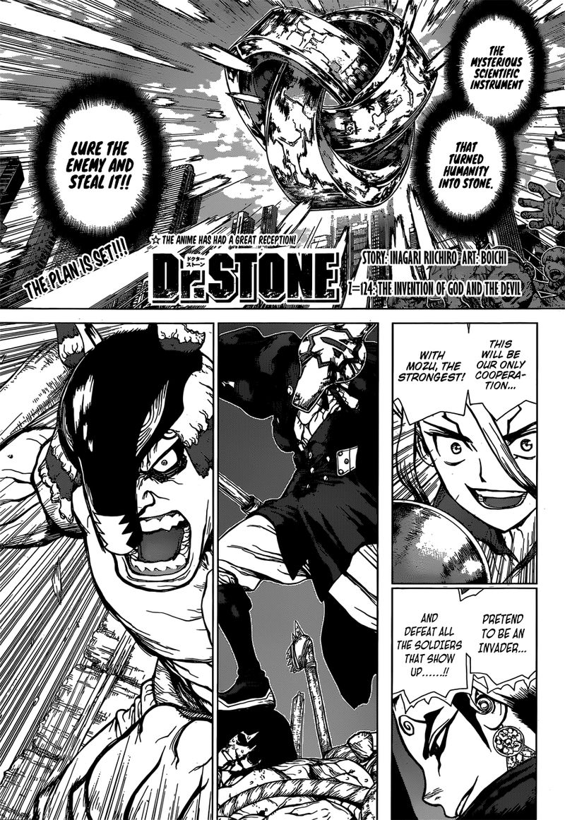 Dr Stone Chapter 124 Page 1