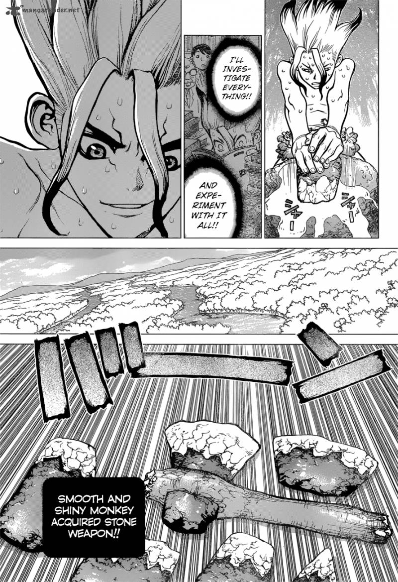 Dr Stone Chapter 13 Page 12