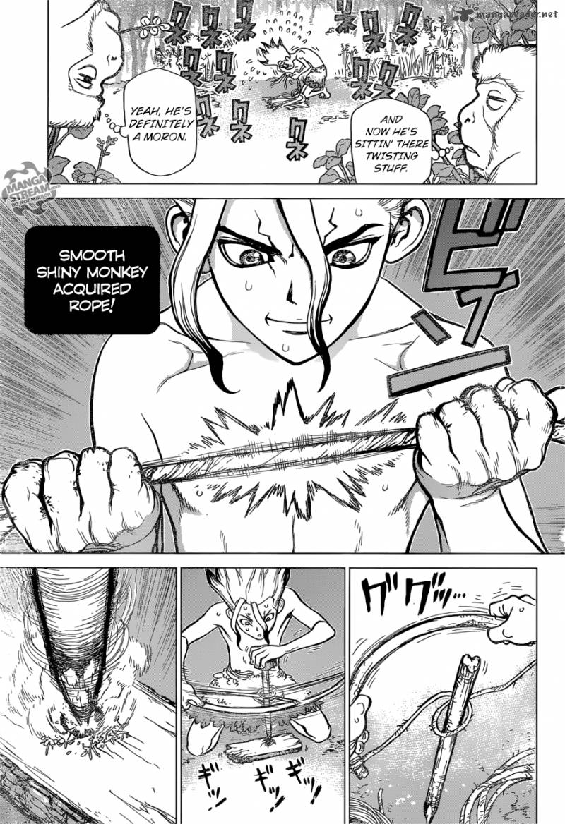 Dr Stone Chapter 13 Page 14