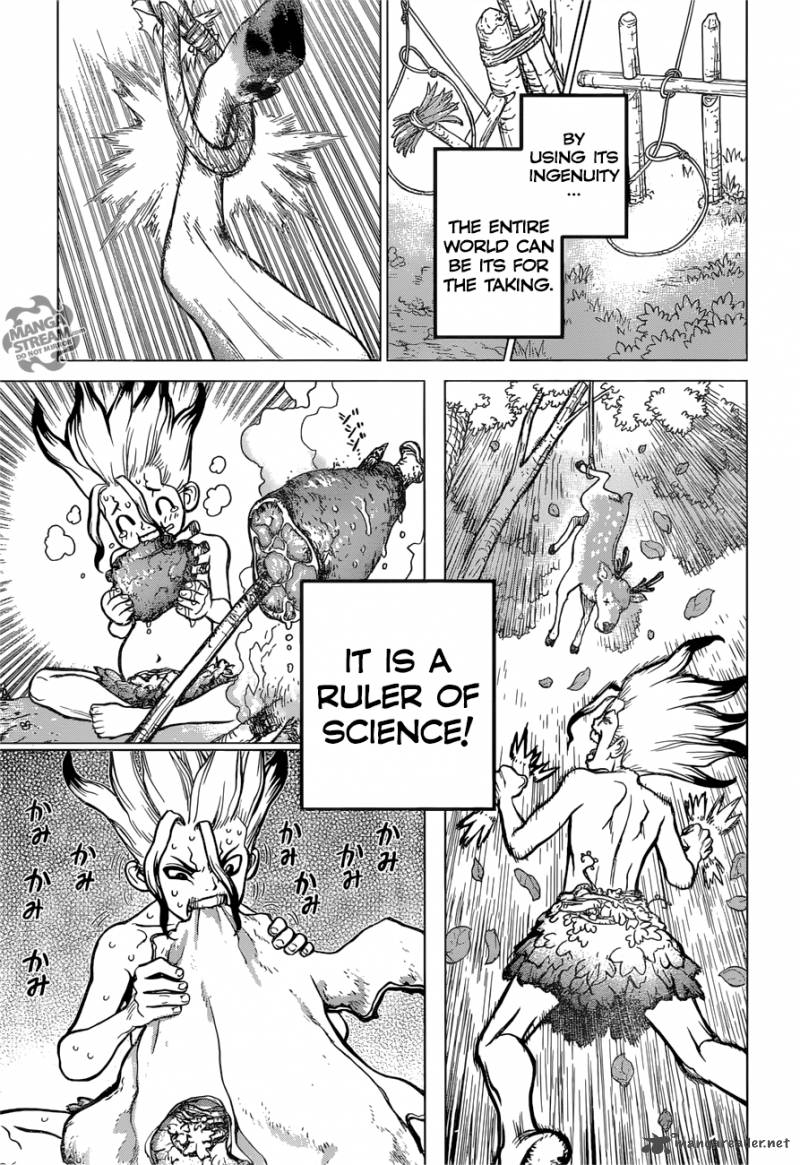 Dr Stone Chapter 13 Page 17