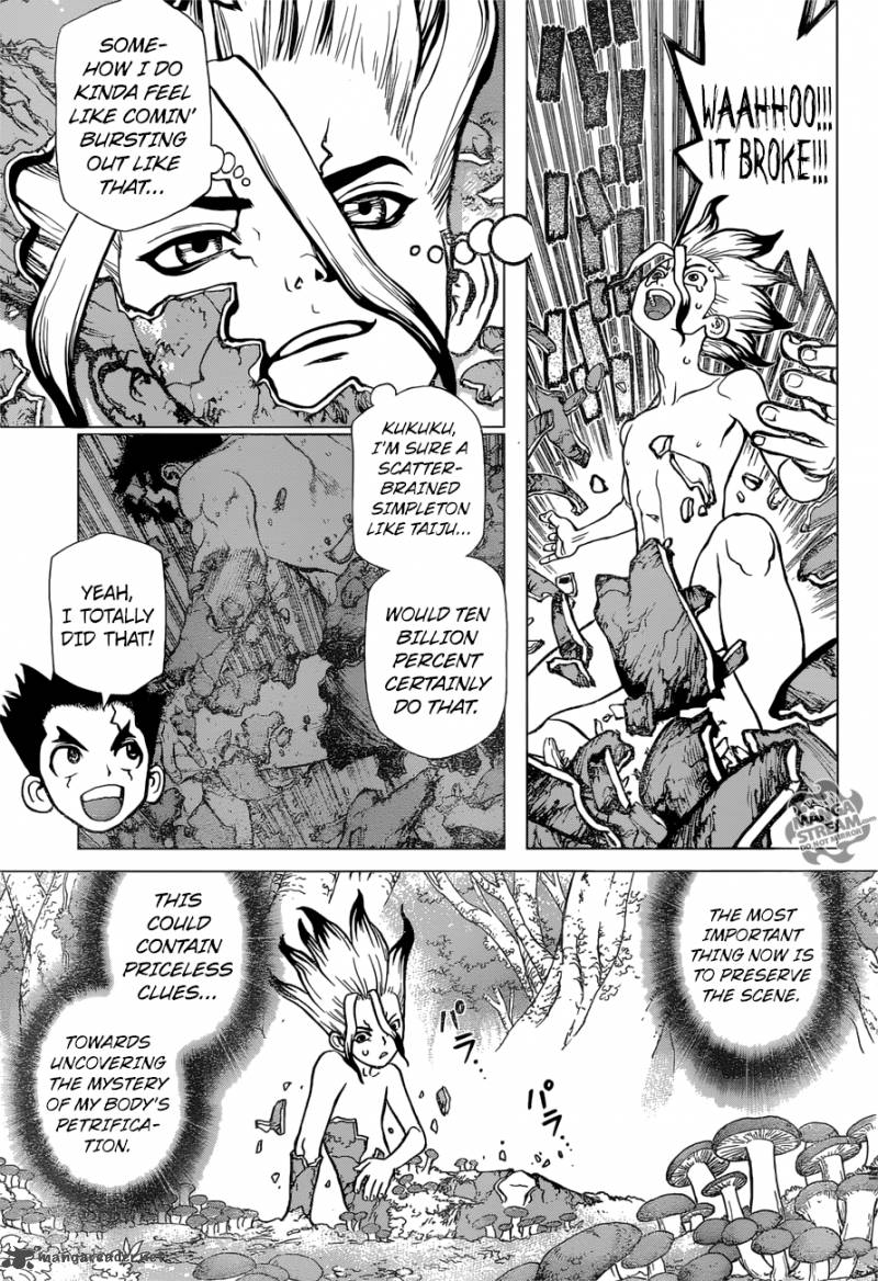 Dr Stone Chapter 13 Page 3