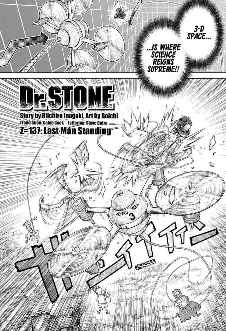 Dr Stone Chapter 137 Page 1