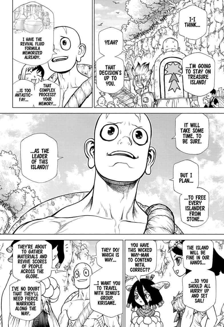 Dr Stone Chapter 140 Page 10