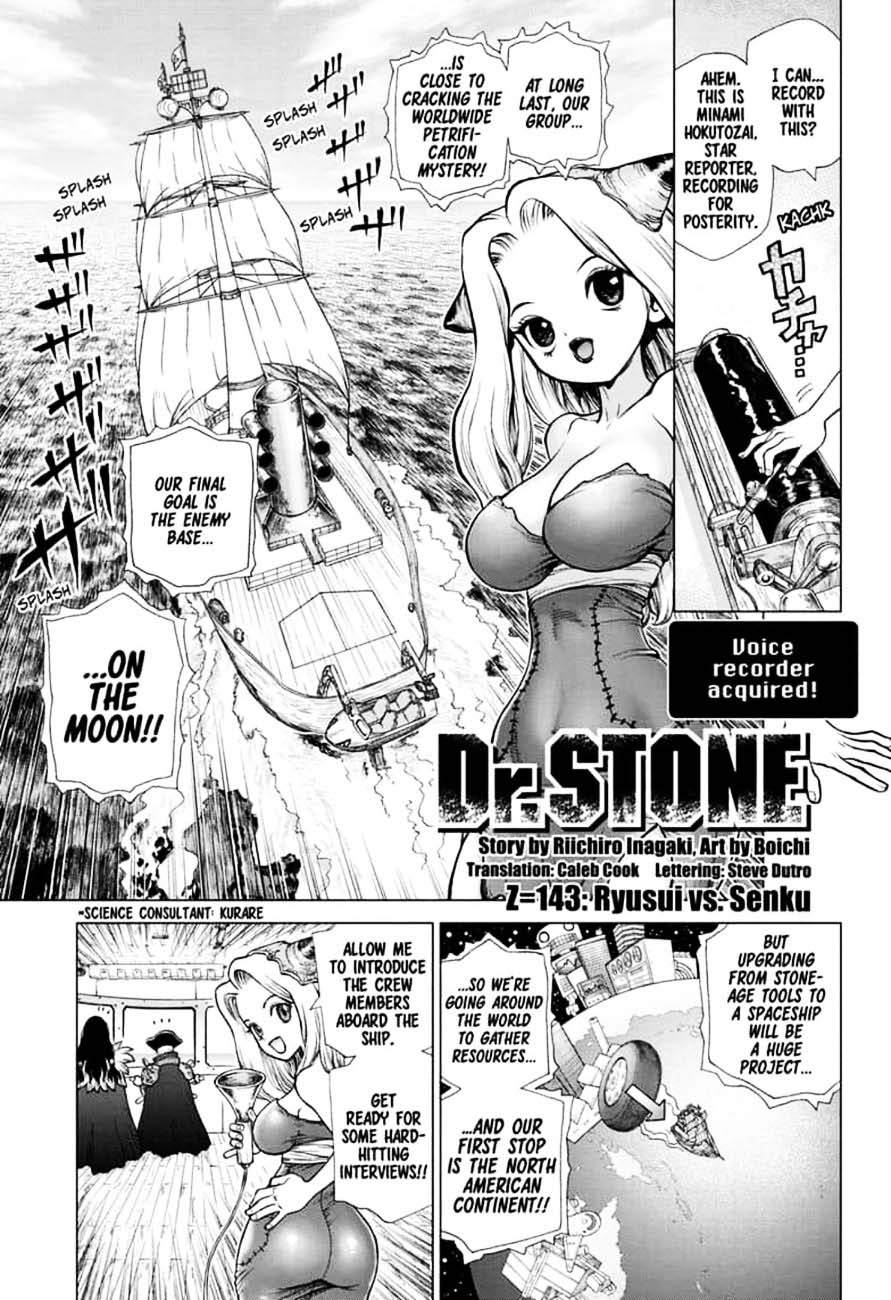 Dr Stone Chapter 143 Page 1