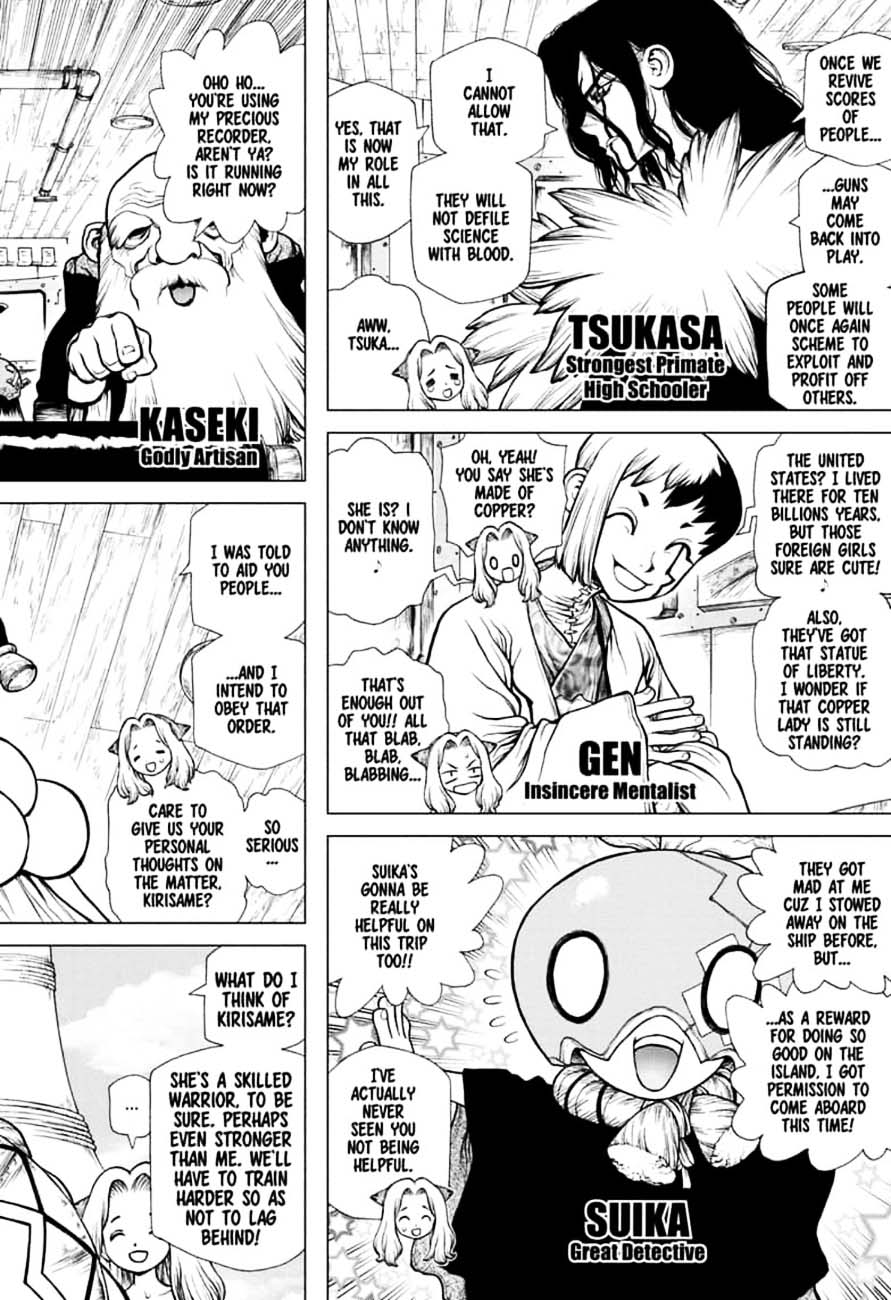 Dr Stone Chapter 143 Page 2