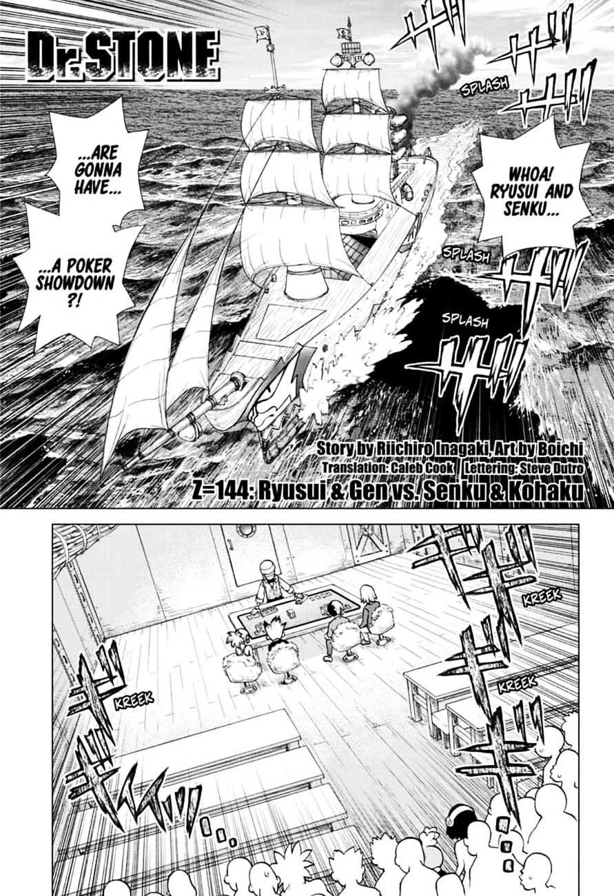 Dr Stone Chapter 144 Page 1