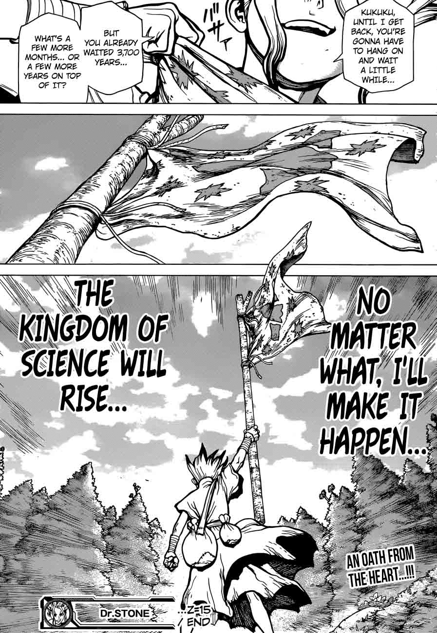 Dr Stone Chapter 15 Page 18