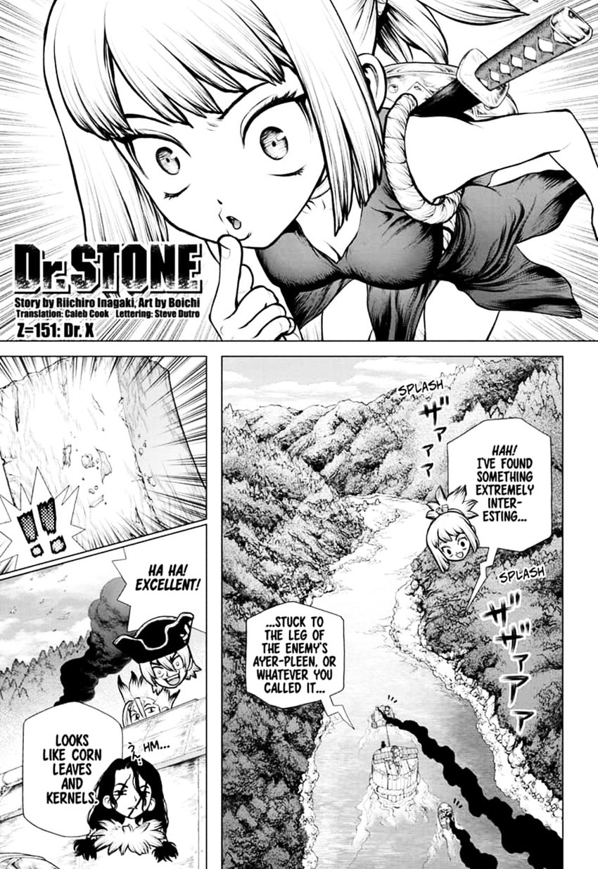 Dr Stone Chapter 151 Page 1