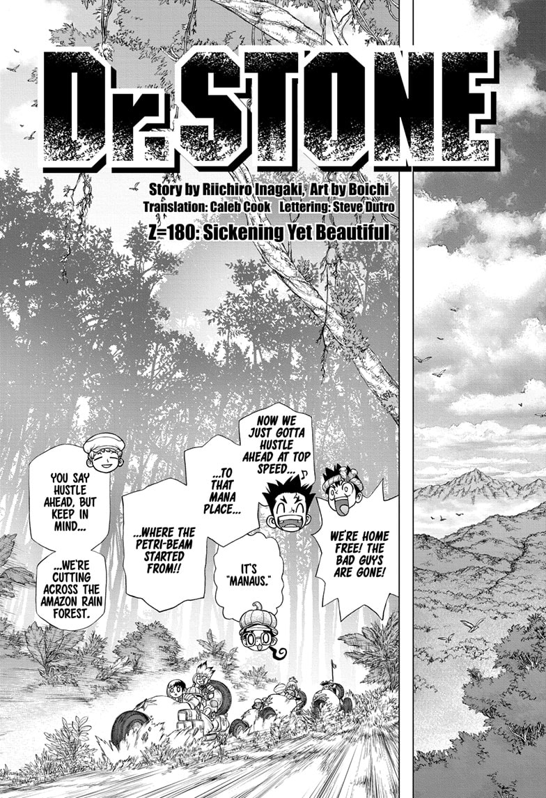 Dr Stone Chapter 180 Page 3