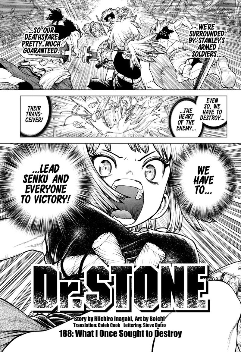 Dr Stone Chapter 188 Page 1