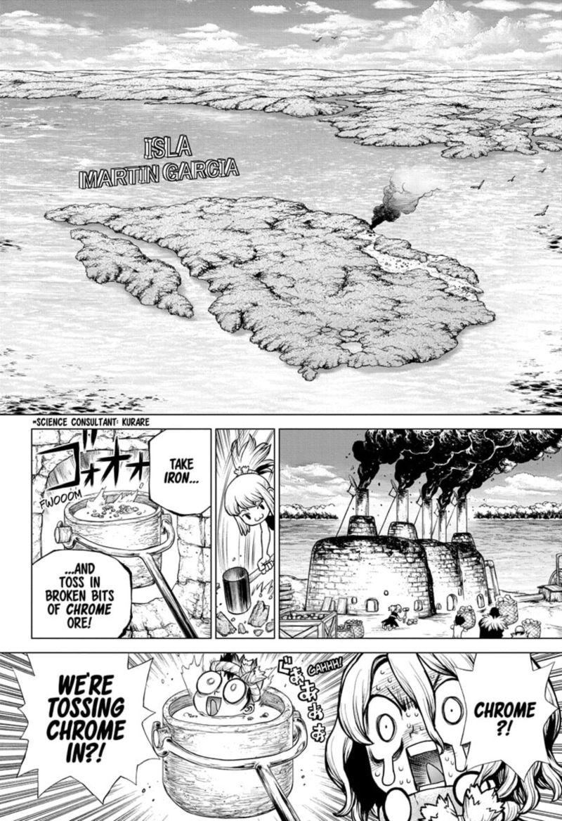 Dr Stone Chapter 199 Page 8