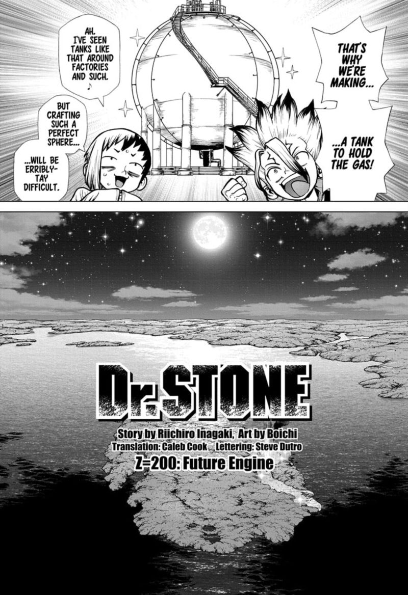 Dr Stone Chapter 200 Page 3