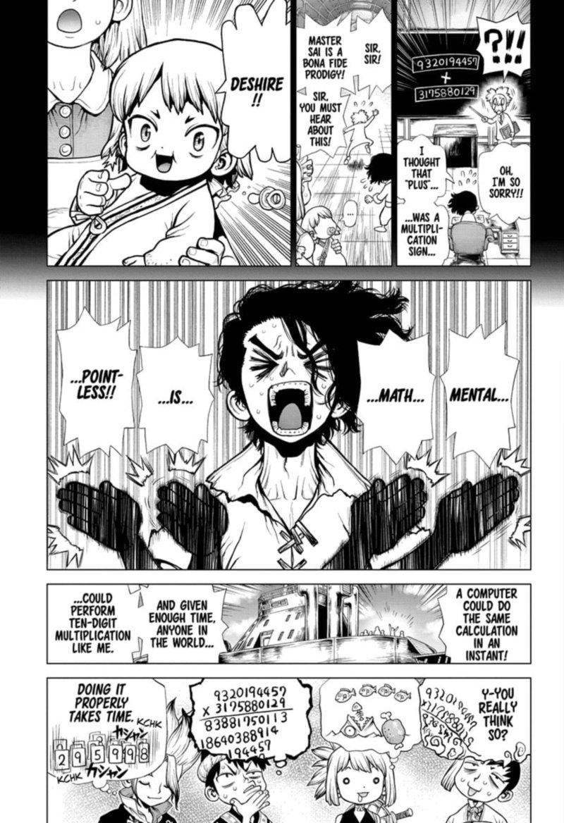 Dr Stone Chapter 205 Page 3