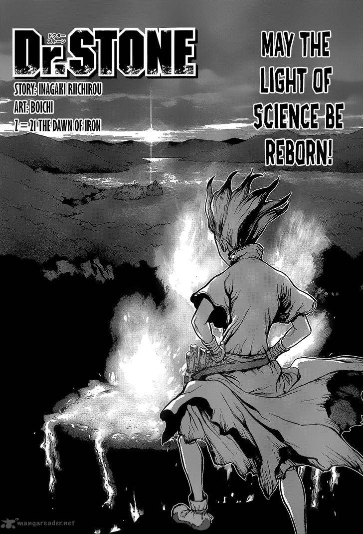 Dr Stone Chapter 21 Page 1
