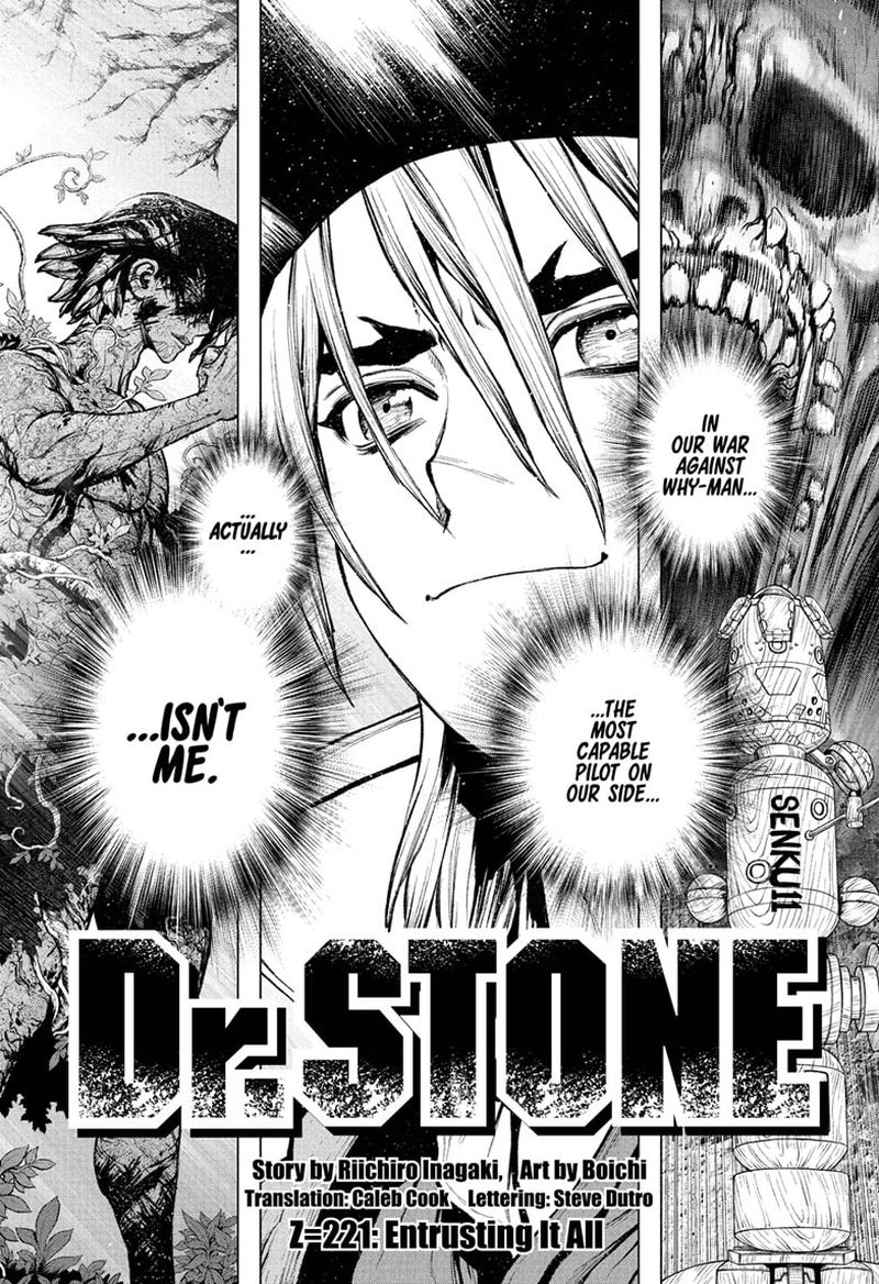Dr Stone Chapter 221 Page 1