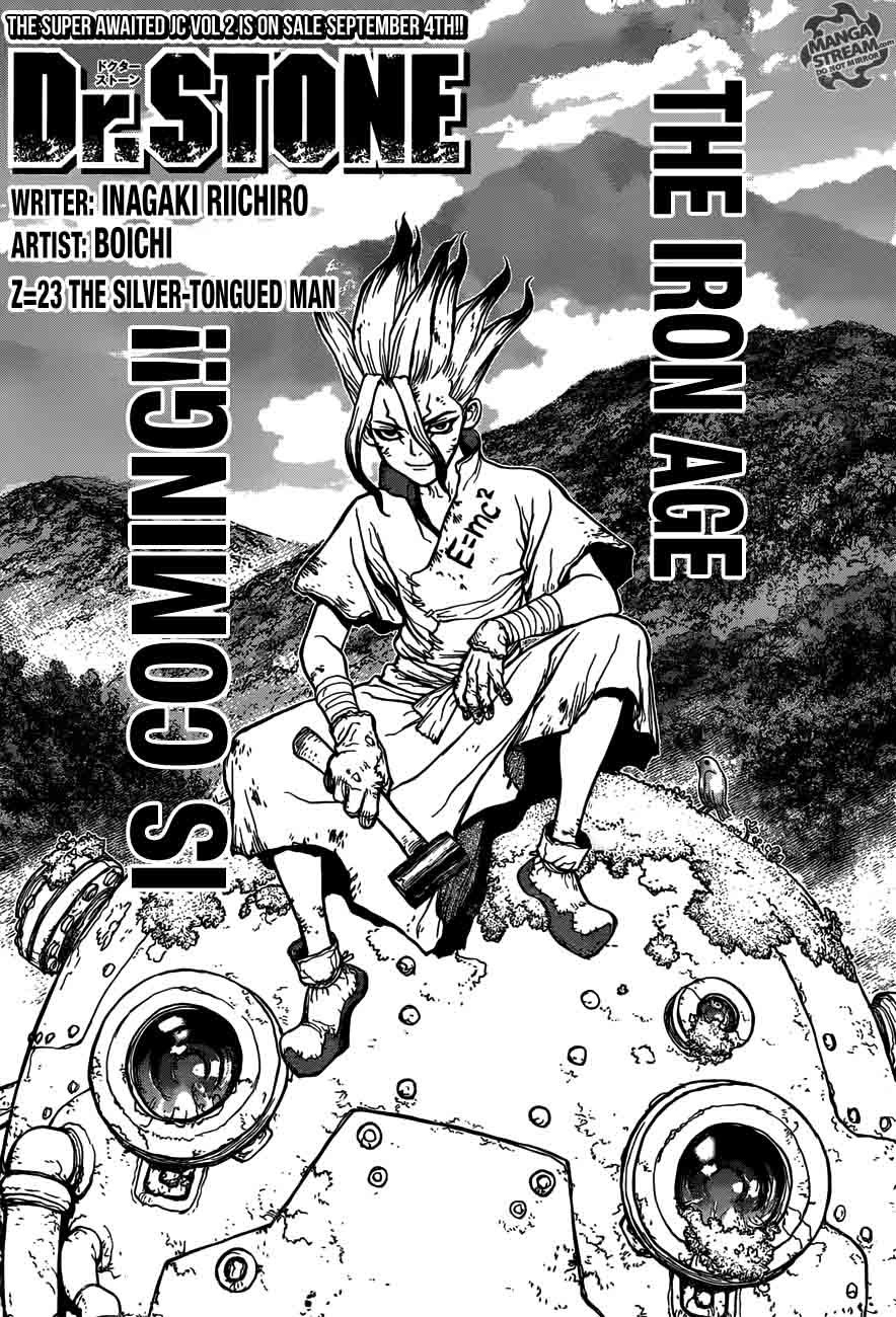Dr Stone Chapter 23 Page 1