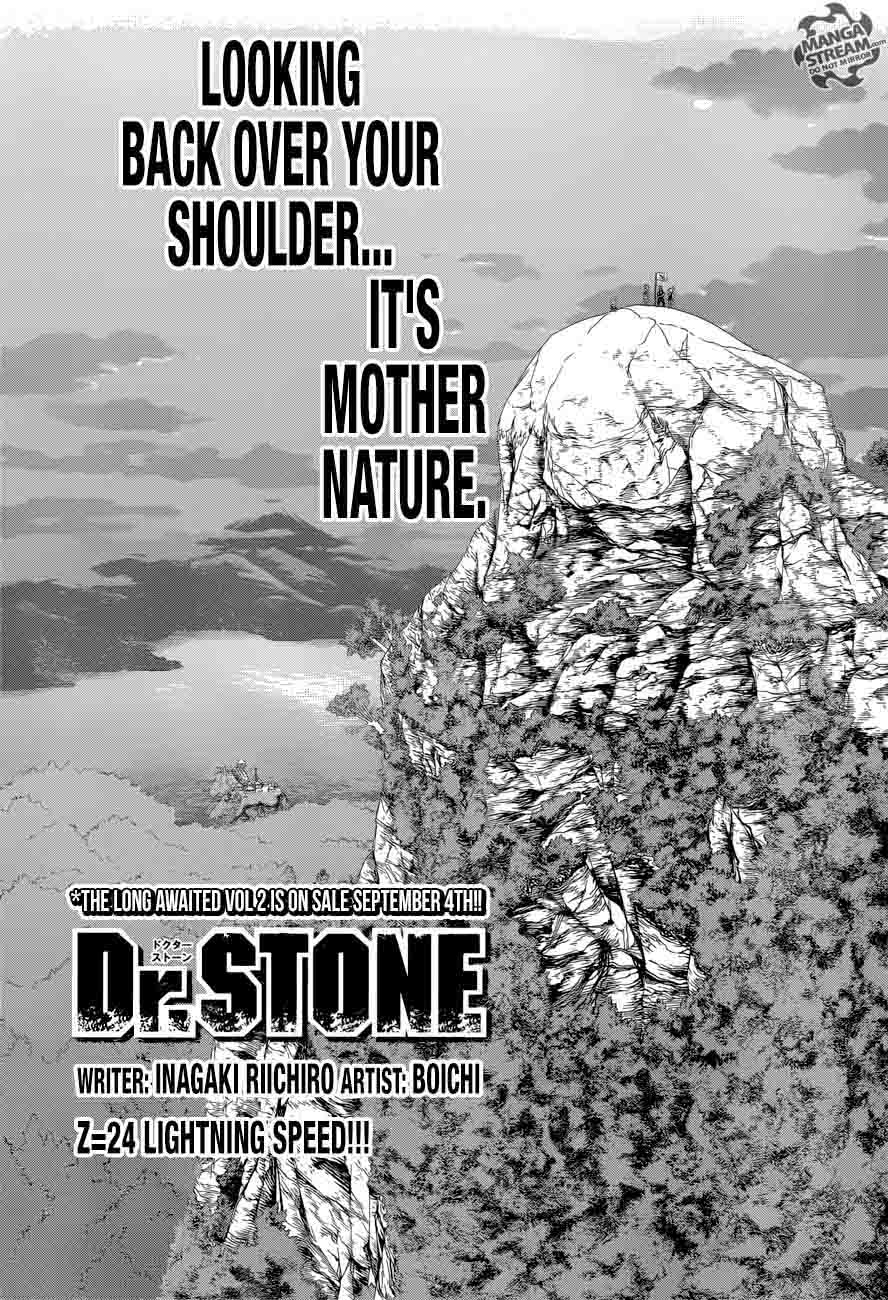 Dr Stone Chapter 24 Page 1