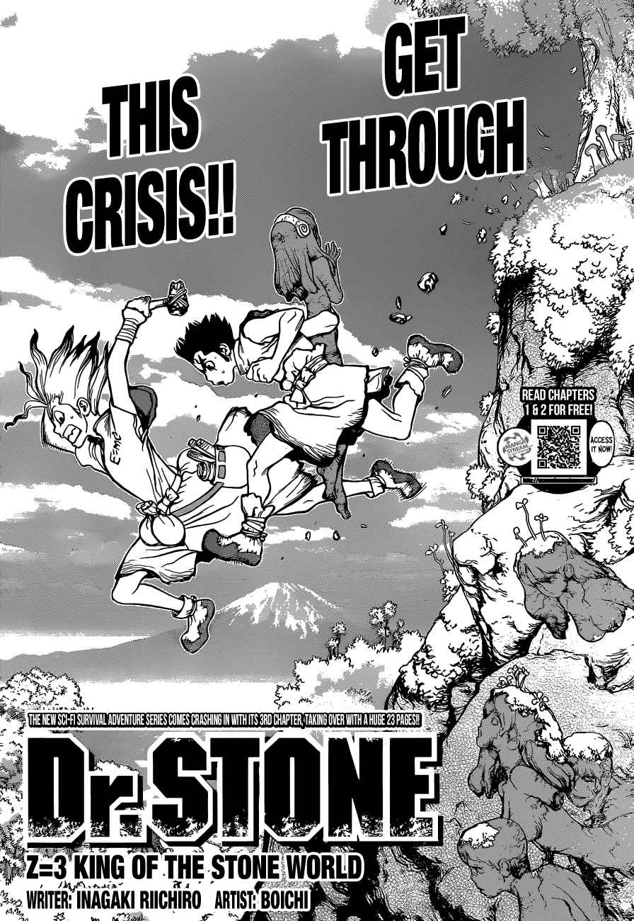 Dr Stone Chapter 3 Page 8