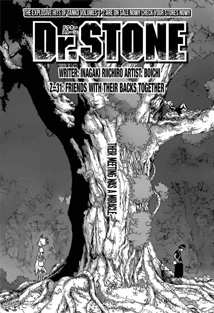 Dr Stone Chapter 31 Page 1