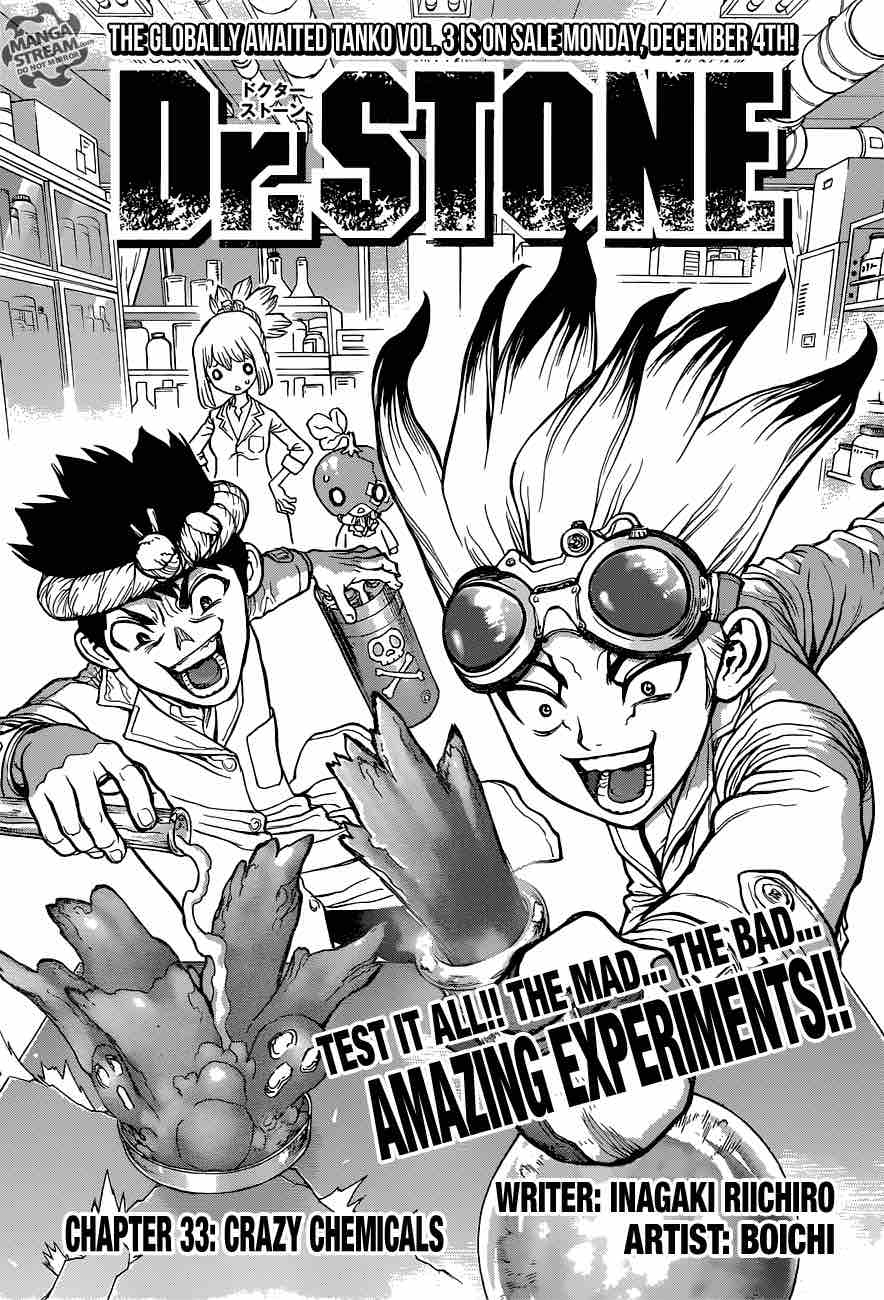 Dr Stone Chapter 33 Page 3