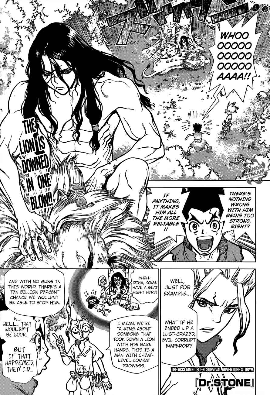 Dr Stone Chapter 4 Page 1