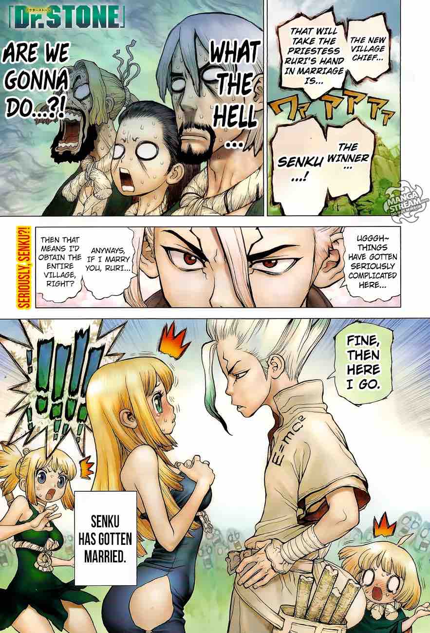 Dr Stone Chapter 40 Page 1