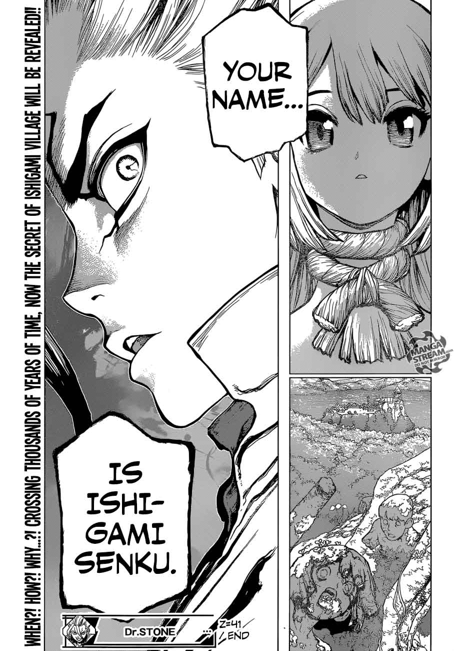 Dr Stone Chapter 41 Page 18