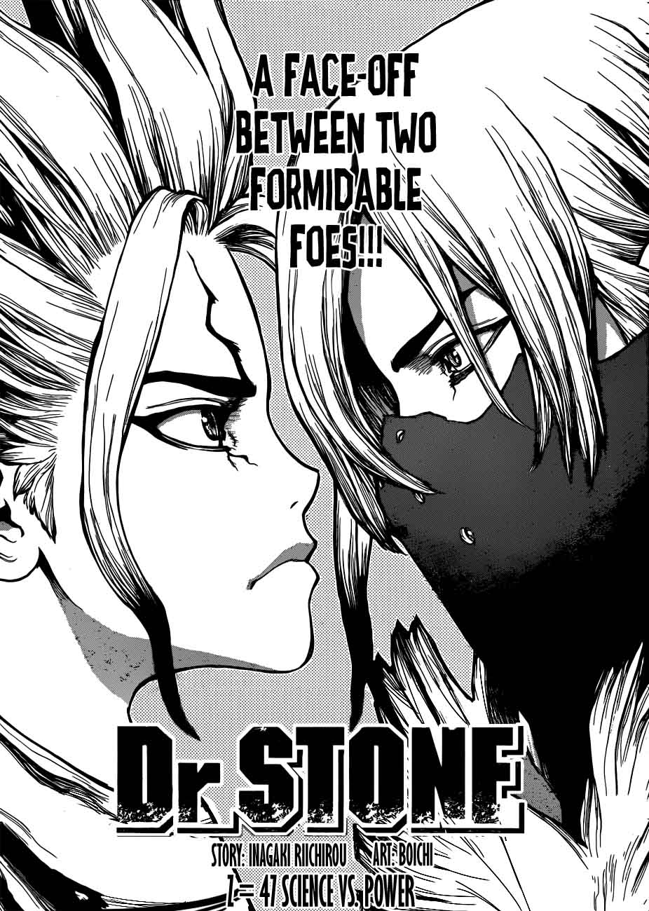 Dr Stone Chapter 47 Page 1