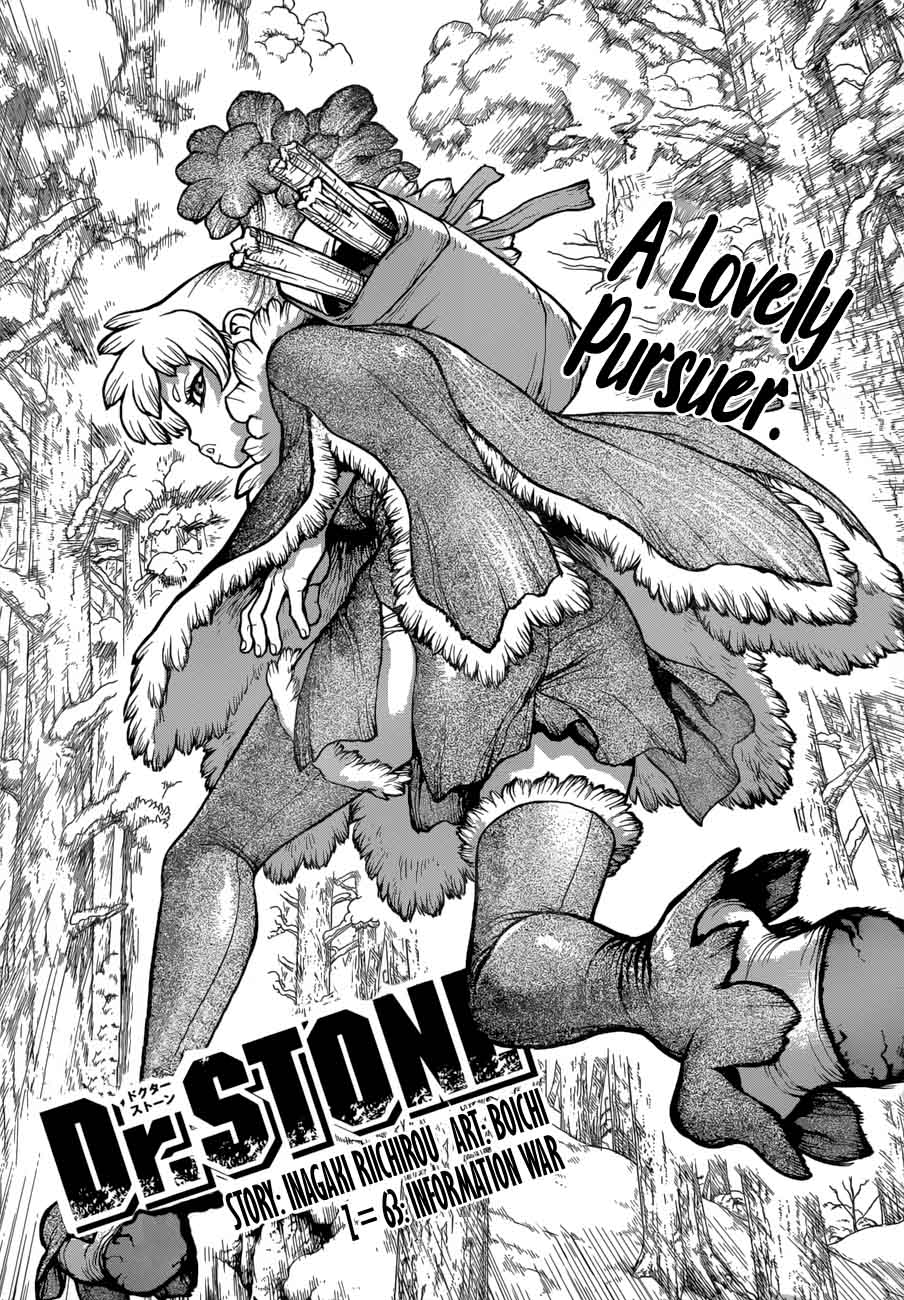 Dr Stone Chapter 63 Page 1