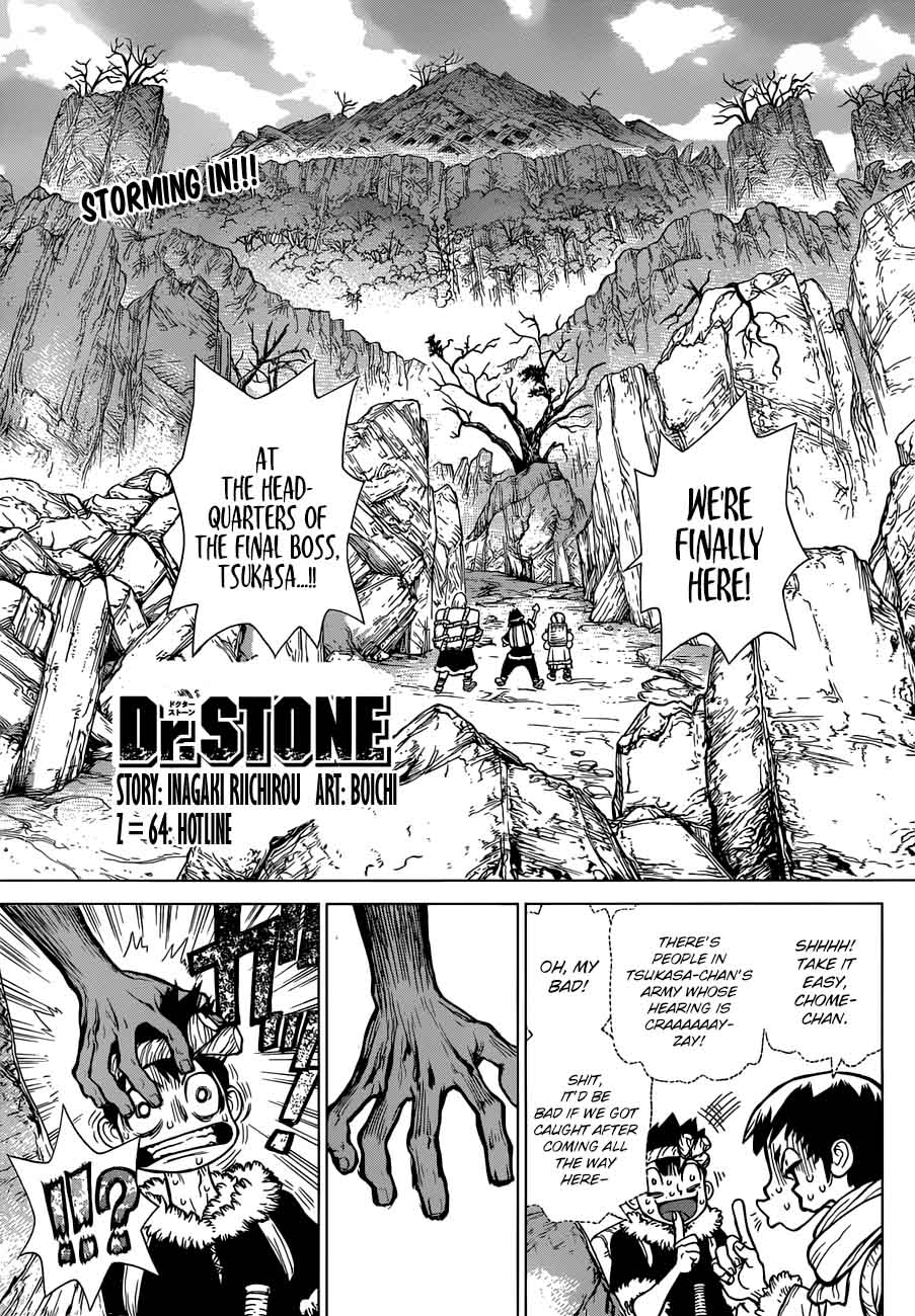 Dr Stone Chapter 64 Page 1