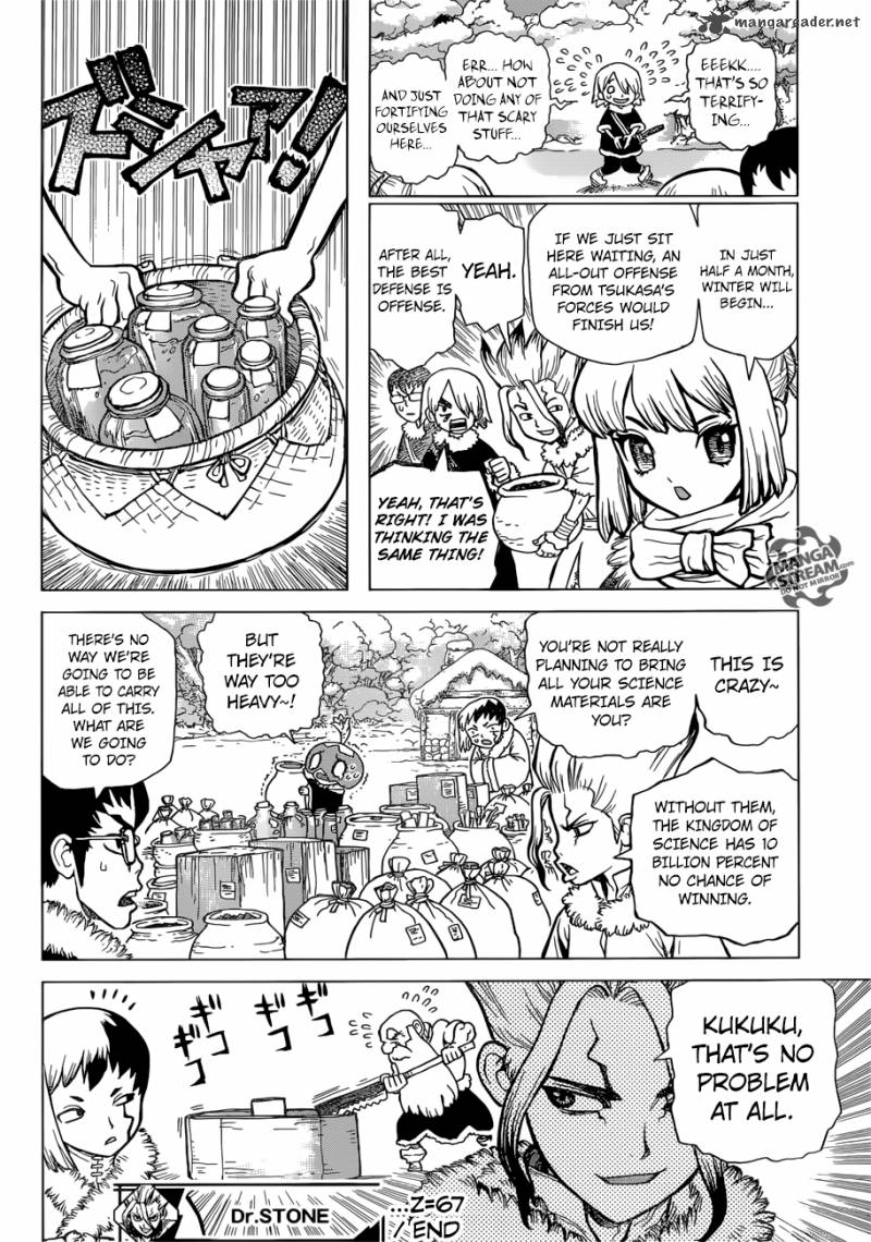 Dr Stone Chapter 67 Page 16