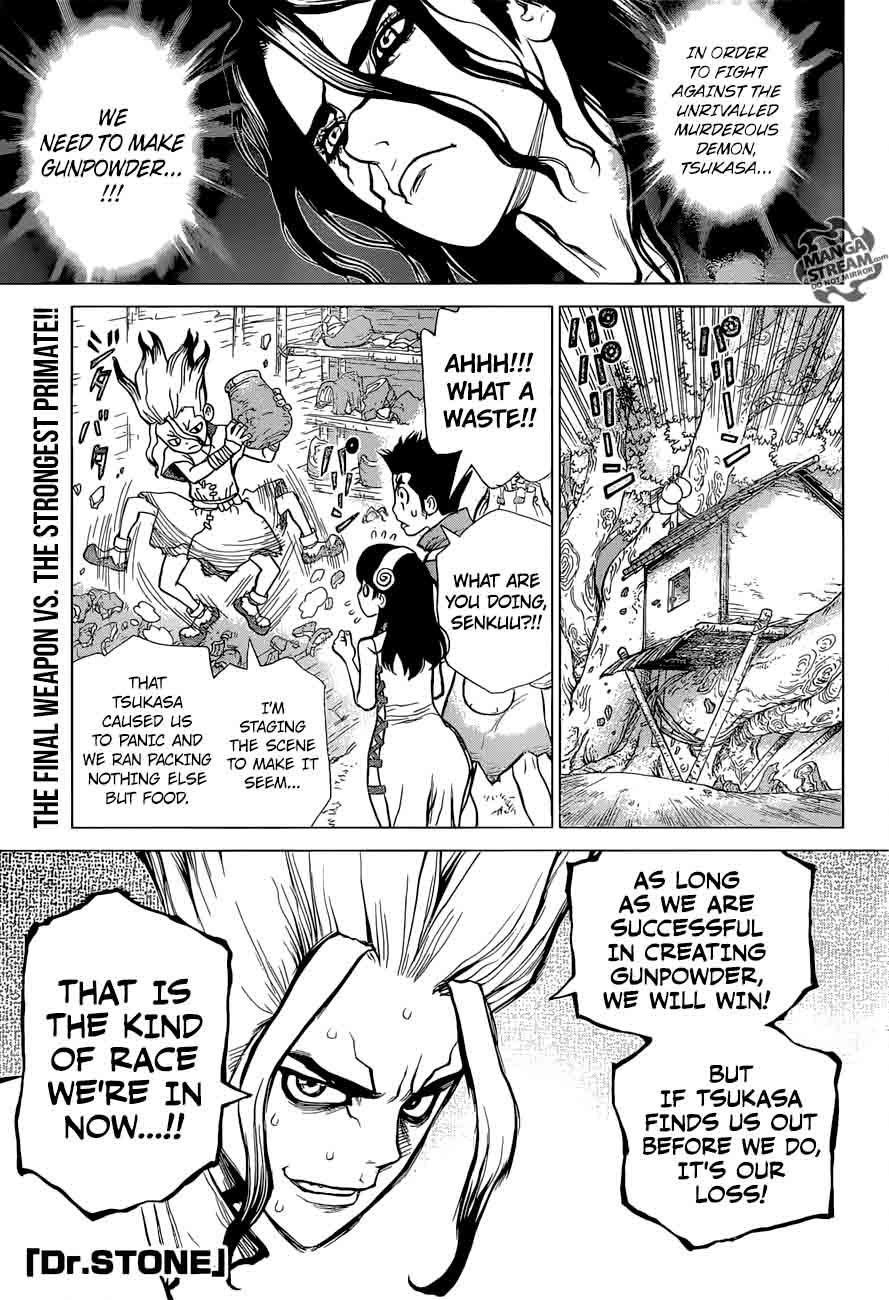 Dr Stone Chapter 7 Page 1