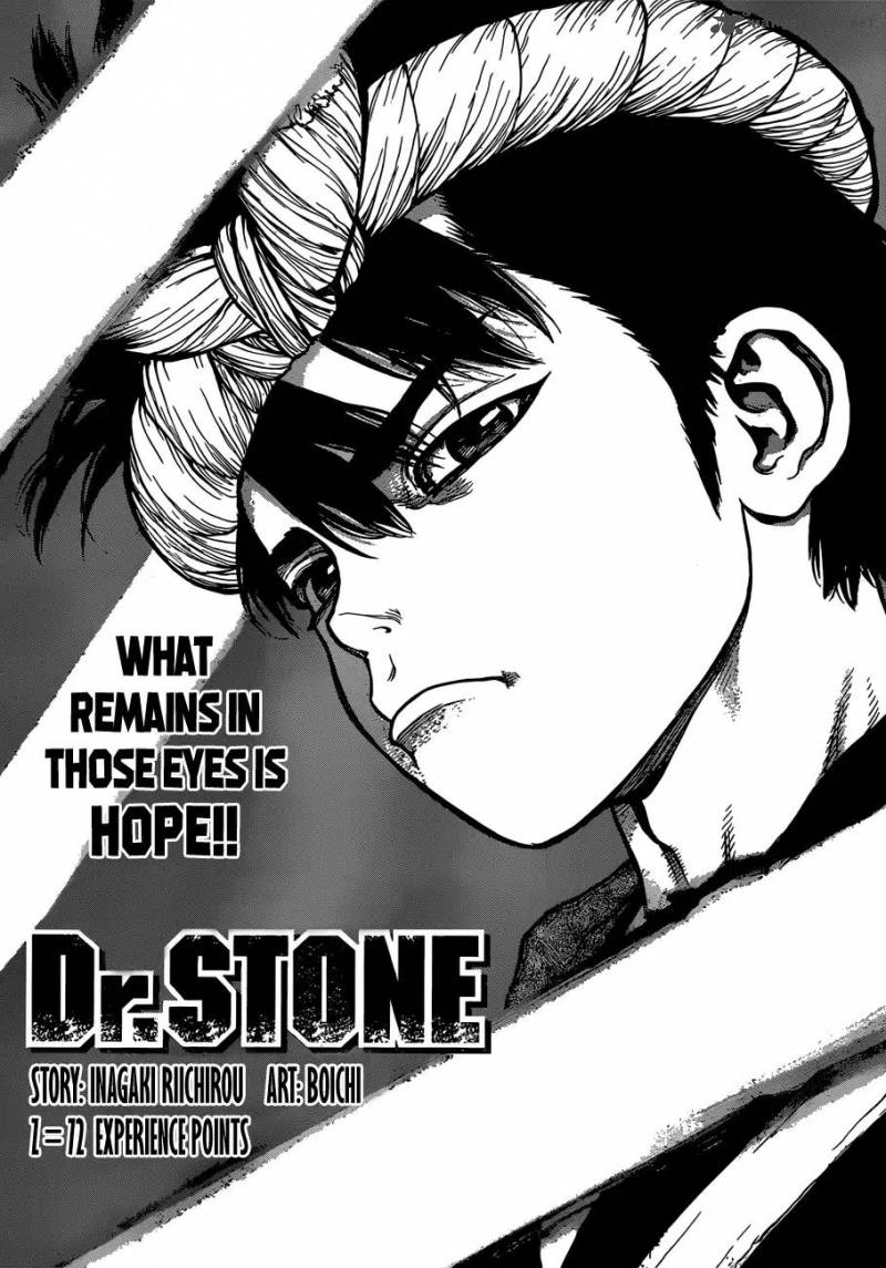 Dr Stone Chapter 72 Page 1