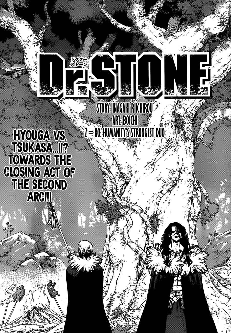 Dr Stone Chapter 80 Page 1