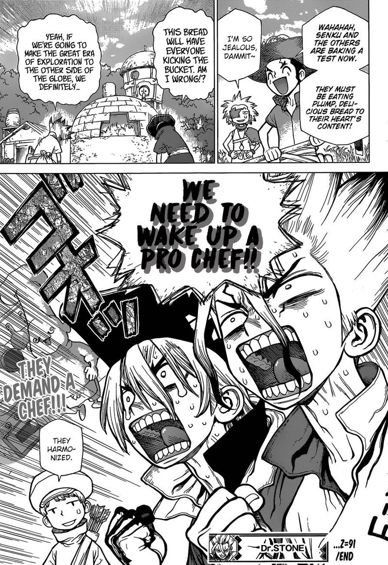 Dr Stone Chapter 91 Page 16