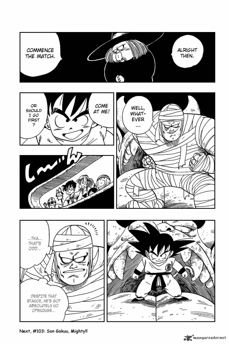 Dragon Ball Chapter 102 Page 15