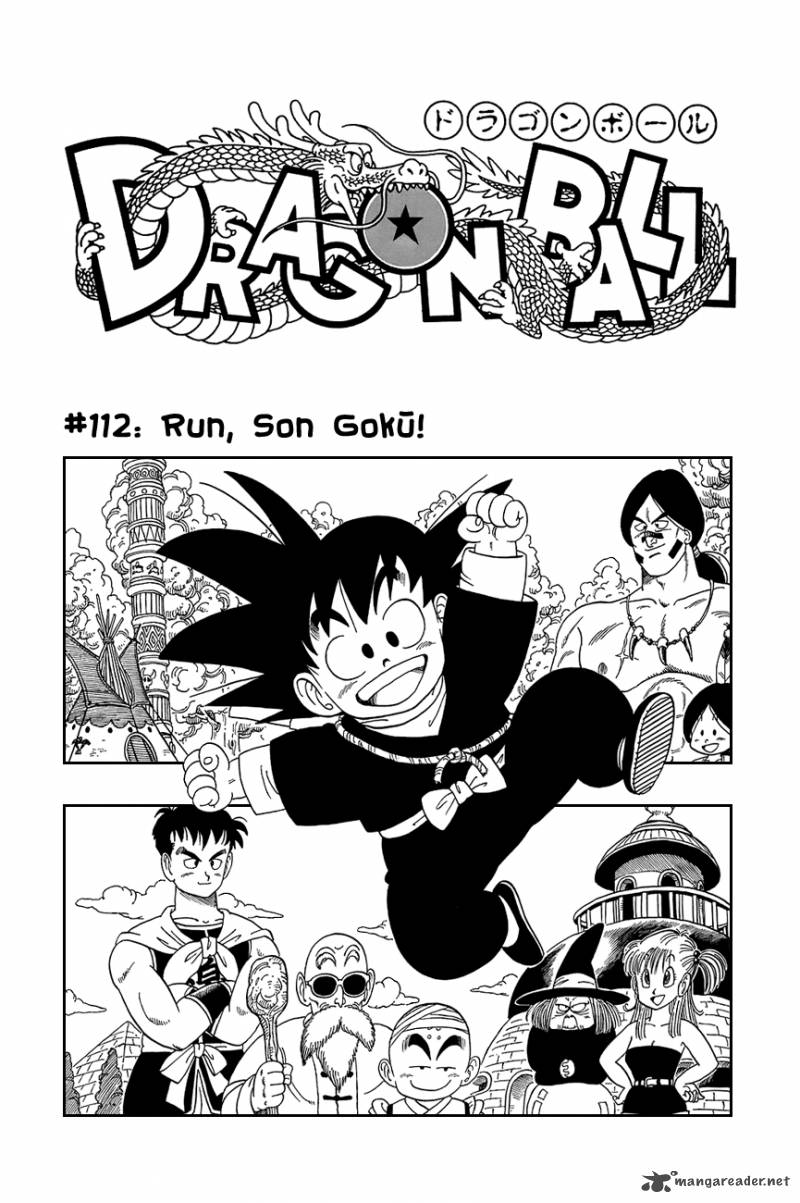 Dragon Ball Chapter 112 Page 2