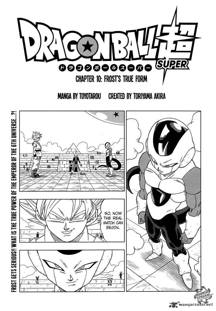 Dragon Ball Super Chapter 10 Page 1