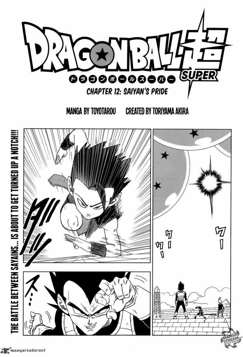 Dragon Ball Super Chapter 12 Page 1