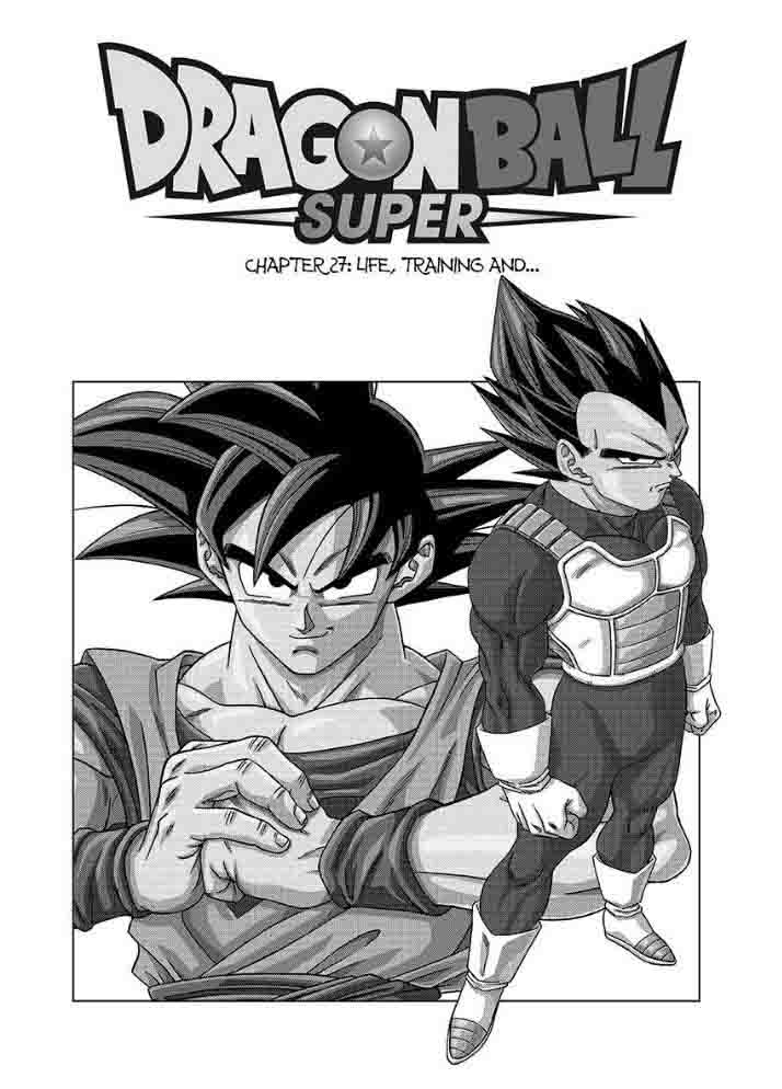 Dragon Ball Super Chapter 27 Page 1