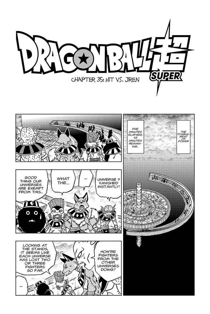 Dragon Ball Super Chapter 35 Page 1