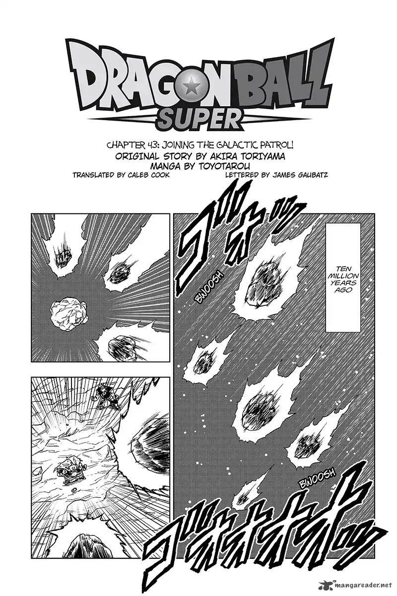 Dragon Ball Super Chapter 43 Page 1