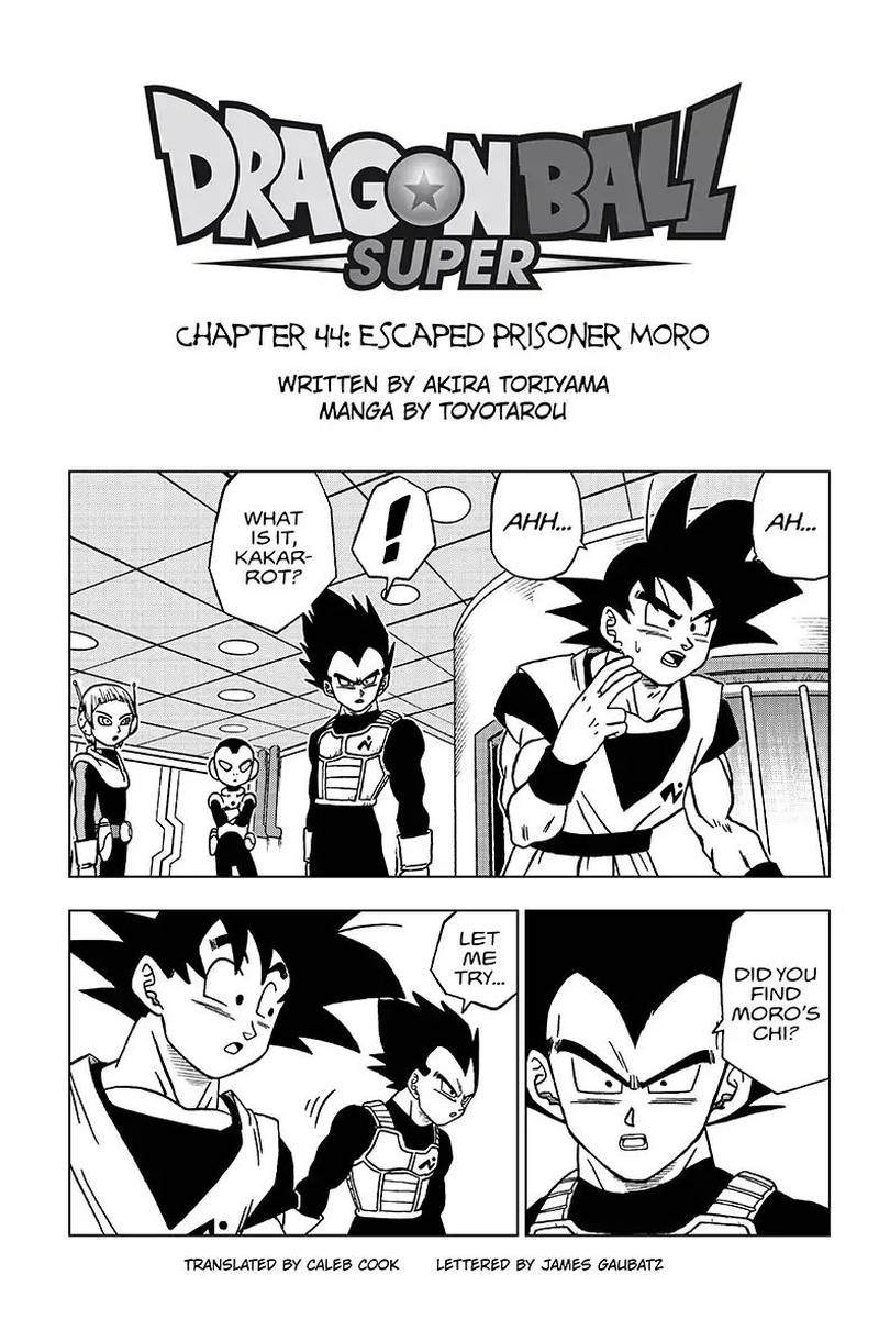 Dragon Ball Super Chapter 44 Page 1