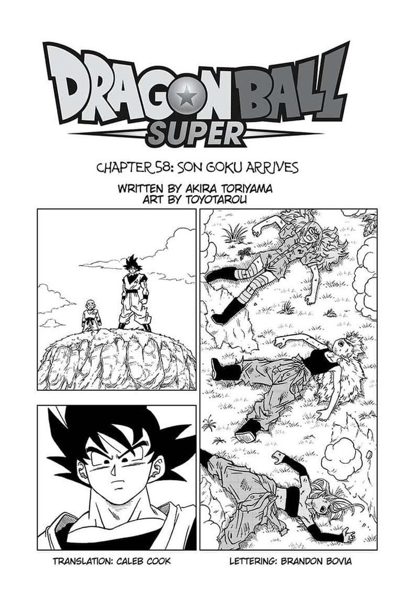 Dragon Ball Super Chapter 58 Page 1