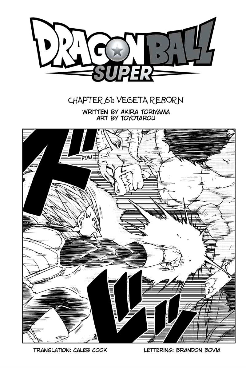 Dragon Ball Super Chapter 61 Page 1