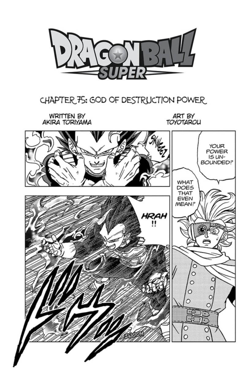 Dragon Ball Super Chapter 75 Page 1