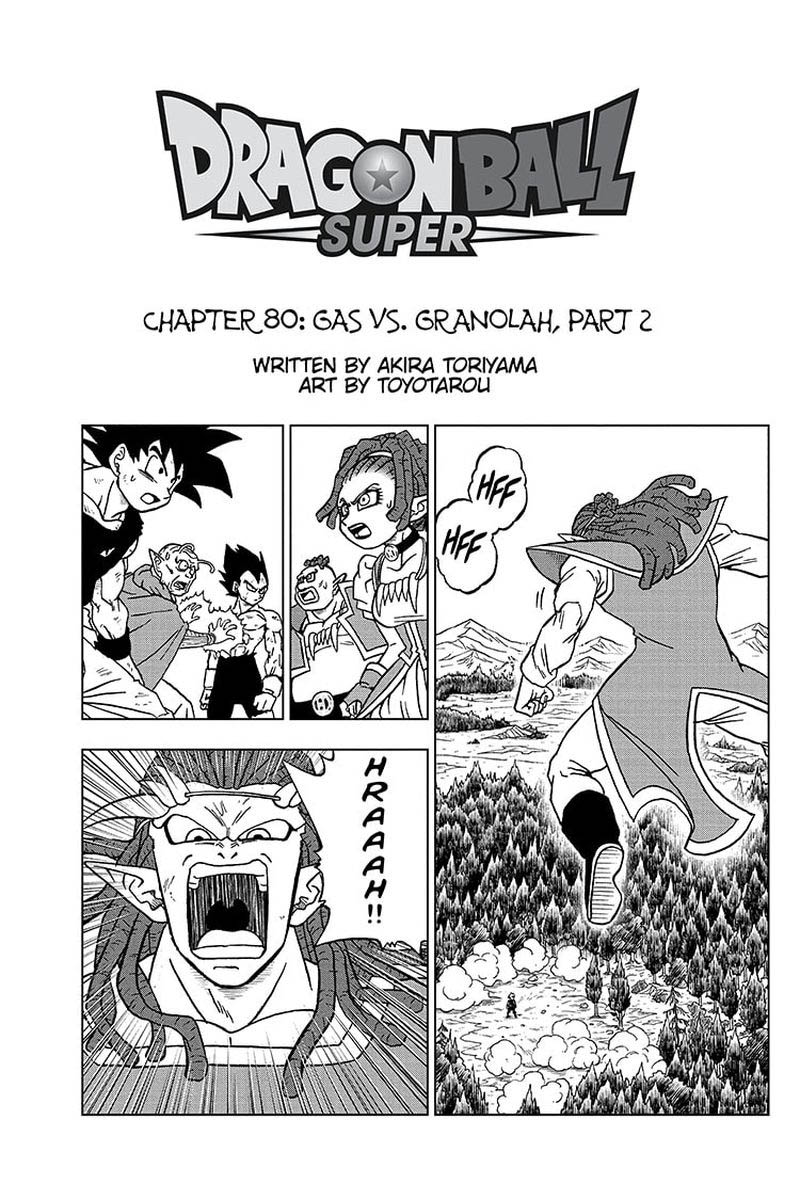 Dragon Ball Super Chapter 80 Page 1