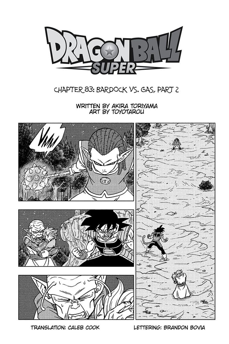 Dragon Ball Super Chapter 83 Page 1